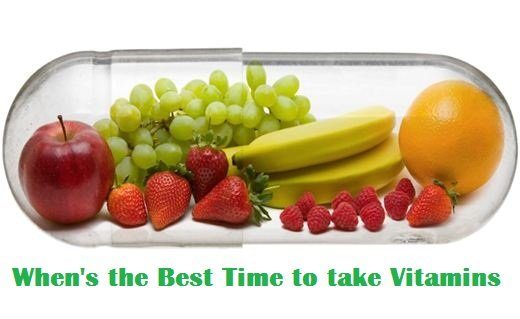 Whens the Best Time to take Vitamins